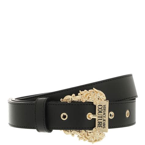 versace collection belt|versace jeans couture belt women's.